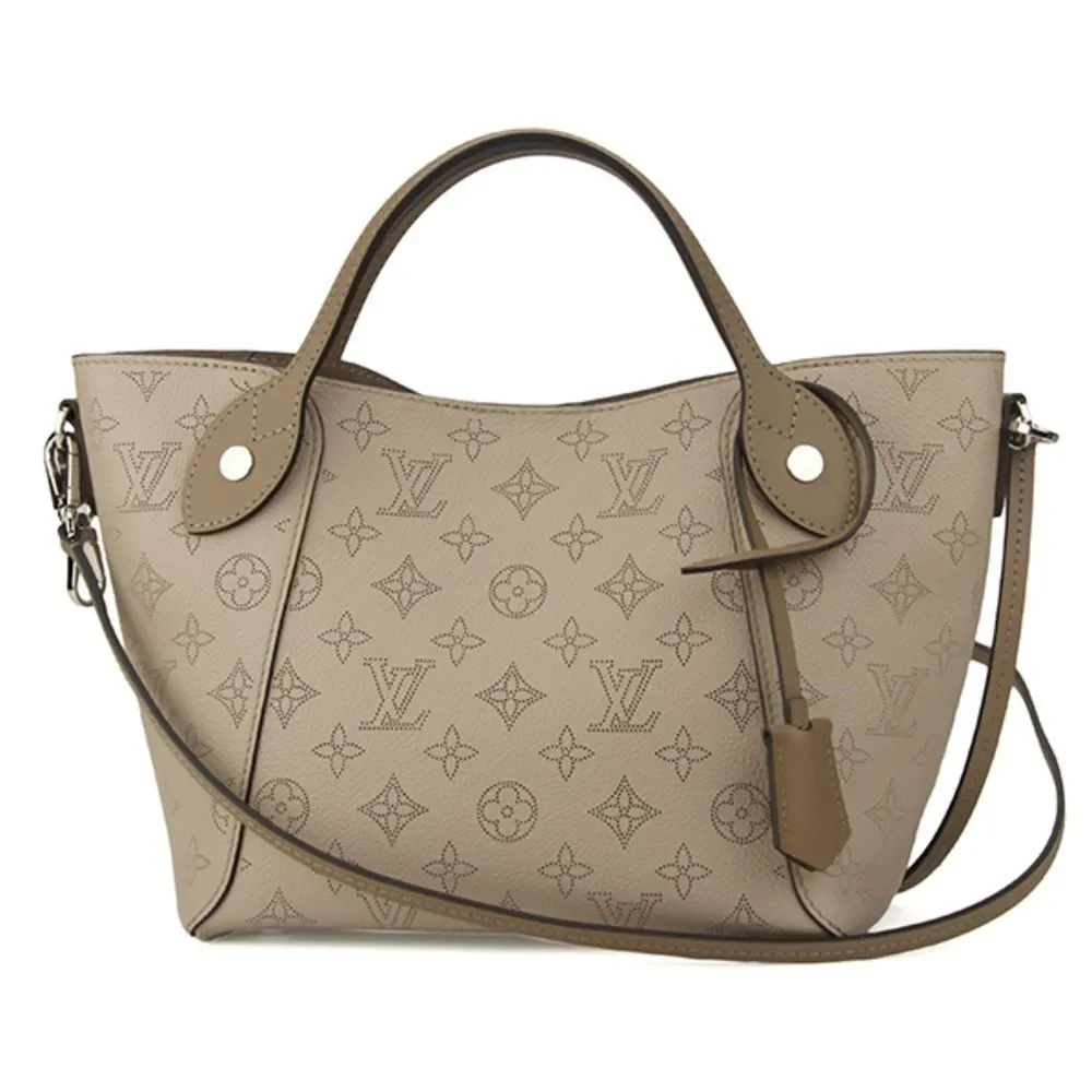 Louis Vuitton Hina PM Mahina Leather Handbag Magnolia